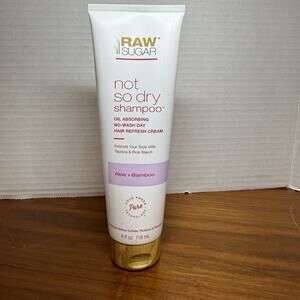 Raw Sugar Not So Dry Shampoo - Aloe + Bamboo - 4 fl oz